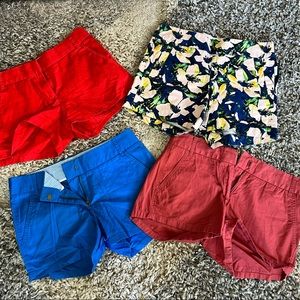 JCREW SIZE 0 SHORTS